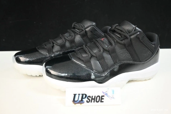 LOW 11 AIR 001 BLACK-WHITE JORDAN RETRO AV2187 AV2187-001 0722